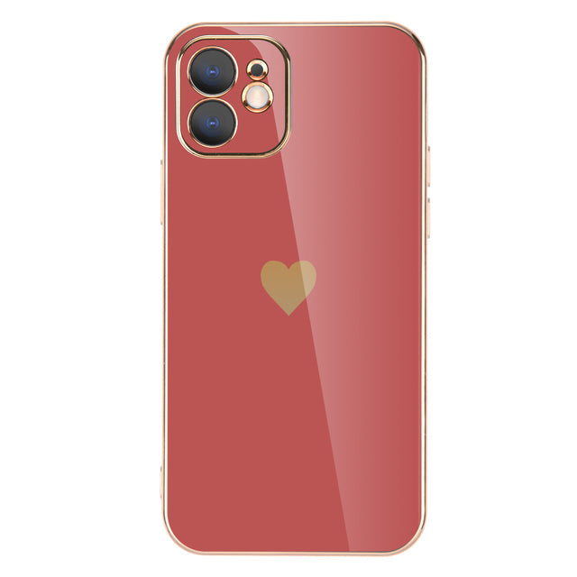 Solid Plating Compatible with iPhone Case