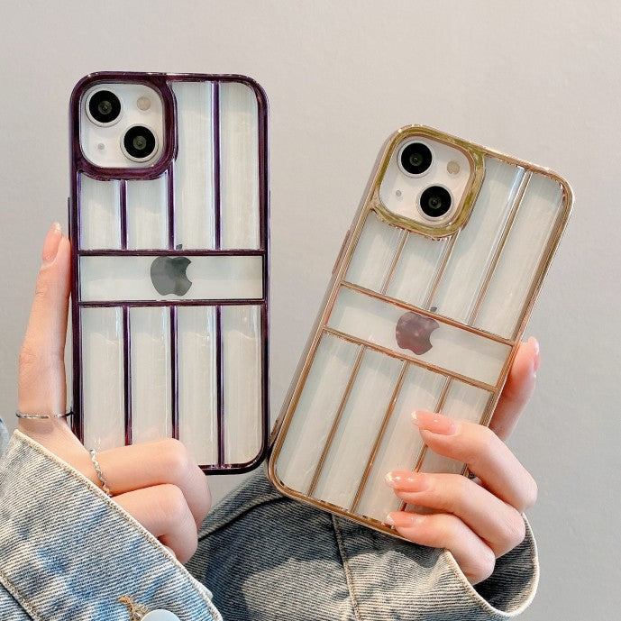 Plating Strip Compatible with iPhone Case