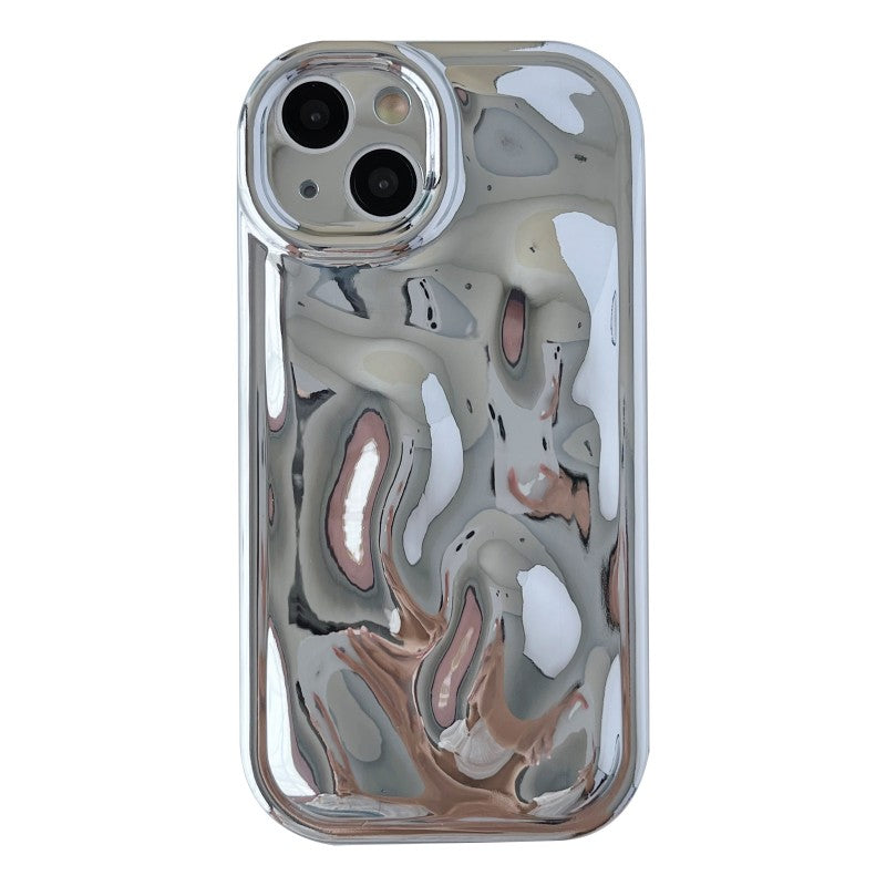 3D Water Ripple Wave Pattern Compatible with iPhone Case