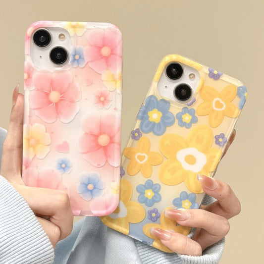 Cute Flower Floral Compatible with iPhone Case