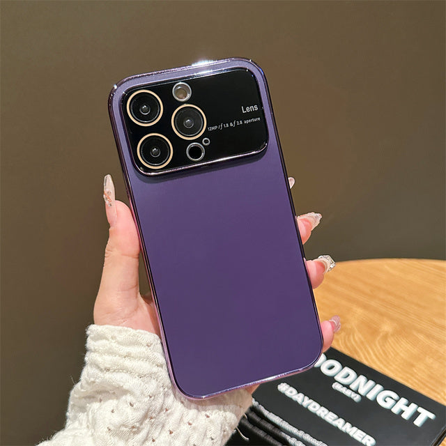 Frosted Camera Lens Protection Compatible with iPhone Case