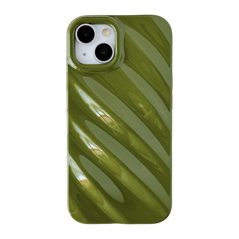 3D Water Ripple Wave Pattern Compatible with iPhone Case