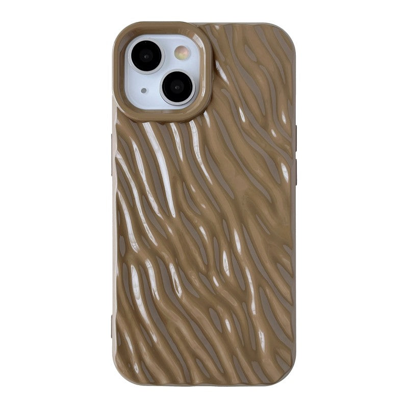 3D Water Ripple Wave Pattern Compatible with iPhone Case