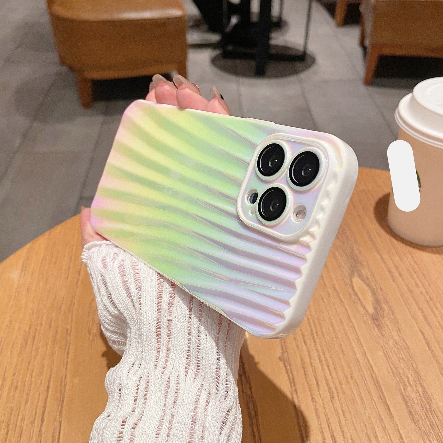 Colorful Stripe Compatible with iPhone Case