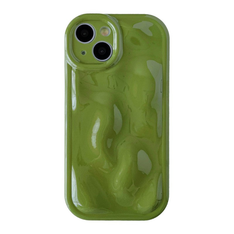 3D Water Ripple Wave Pattern Compatible with iPhone Case