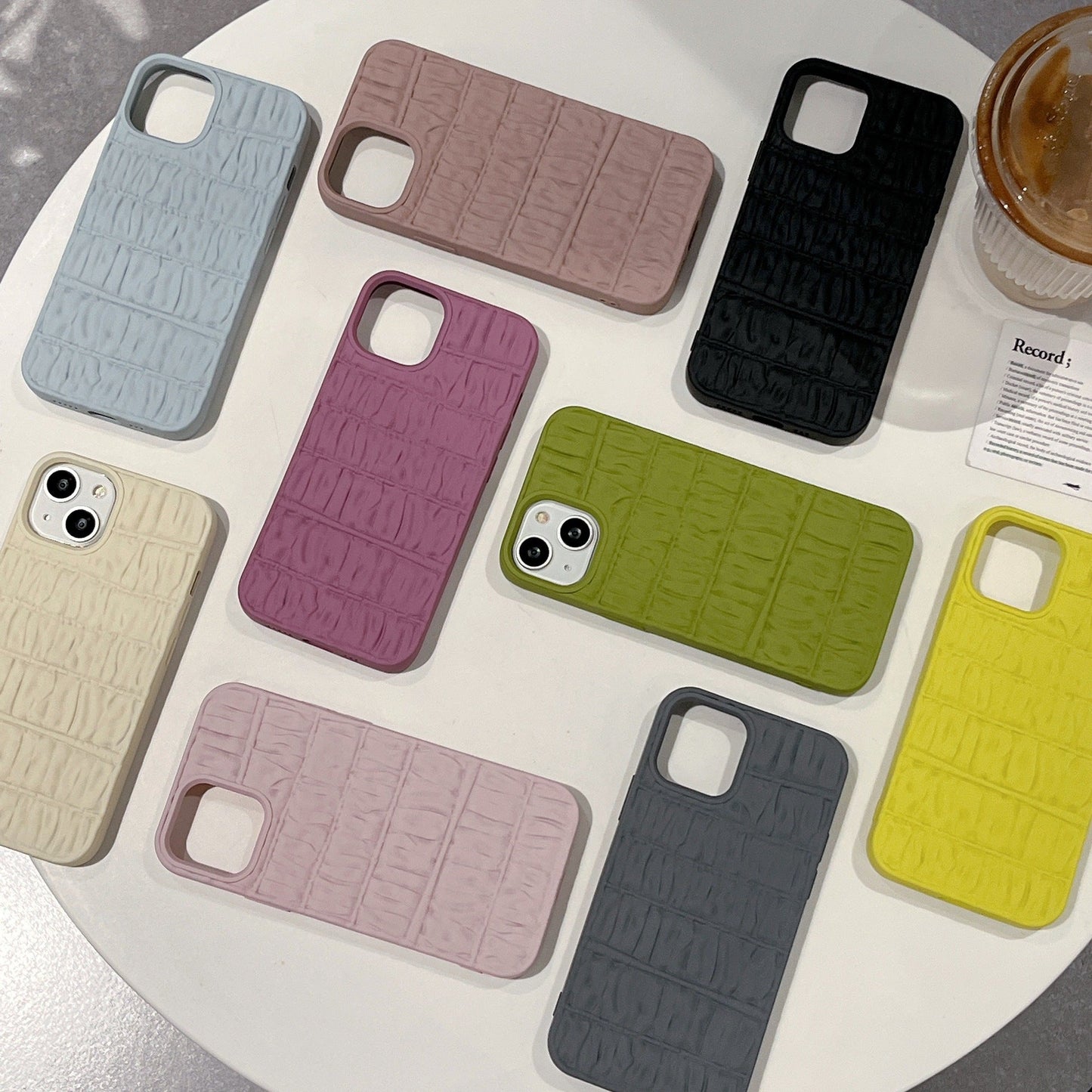 Cloth Pattern Compatible with iPhone Case