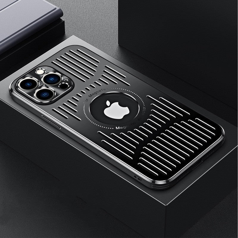 Heat Dissipation Metal Compatible with iPhone Case