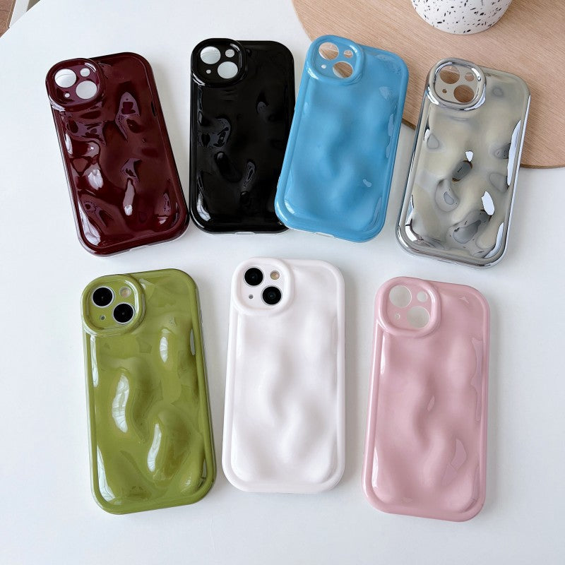 3D Water Ripple Wave Pattern Compatible with iPhone Case