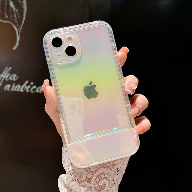 Aurora Laser Invisible Stand Holder Compatible with iPhone Case