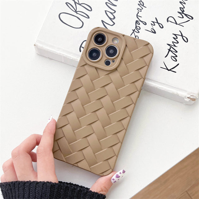 3D Weaving Lattice Pattern Compatible with iPhone Case