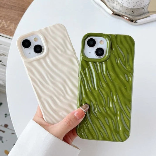 3D Water Ripple Wave Pattern Compatible with iPhone Case