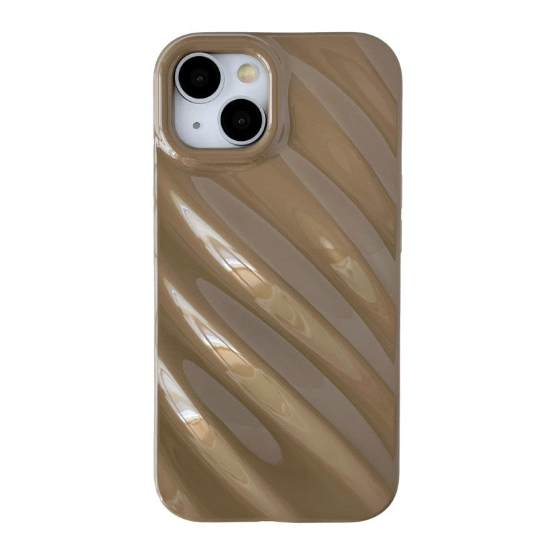 3D Water Ripple Wave Pattern Compatible with iPhone Case