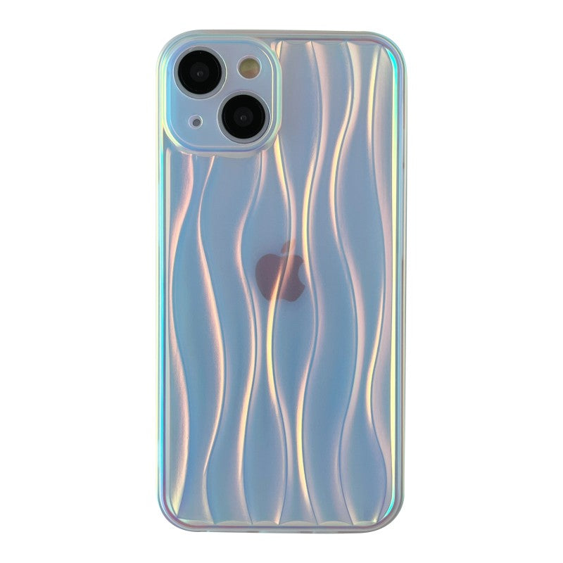 3D Water Ripple Wave Pattern Compatible with iPhone Case