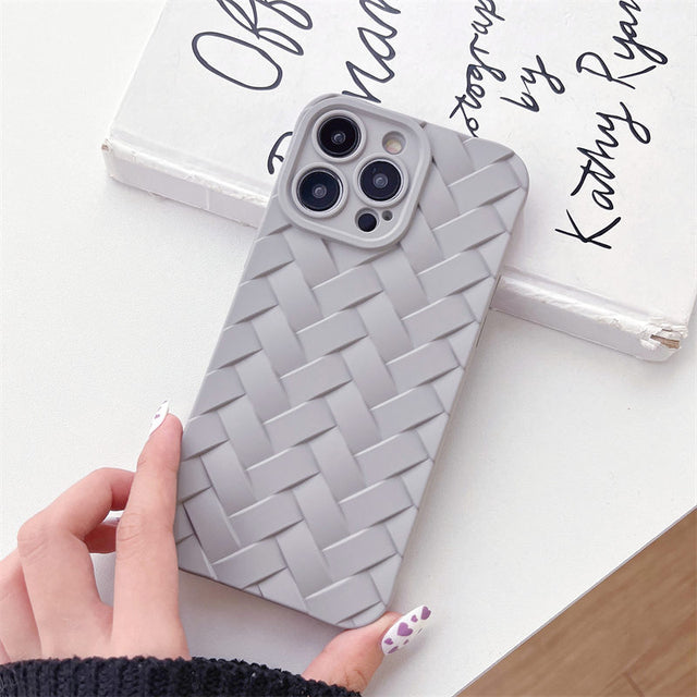 3D Weaving Lattice Pattern Compatible with iPhone Case