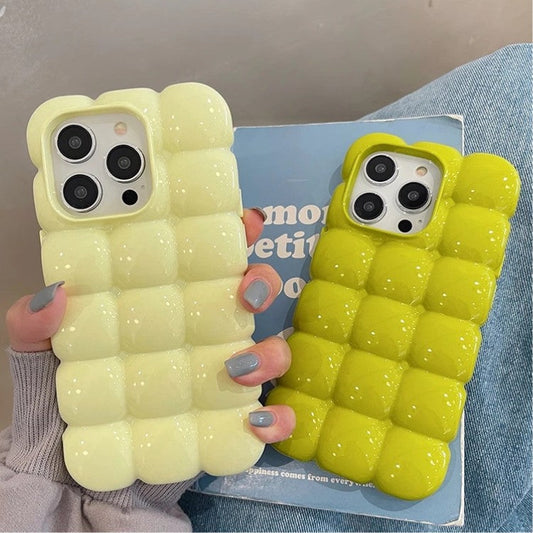 3D Bread Pattern Compatible with iPhone Case