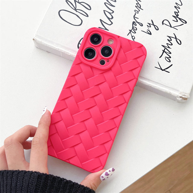 3D Weaving Lattice Pattern Compatible with iPhone Case