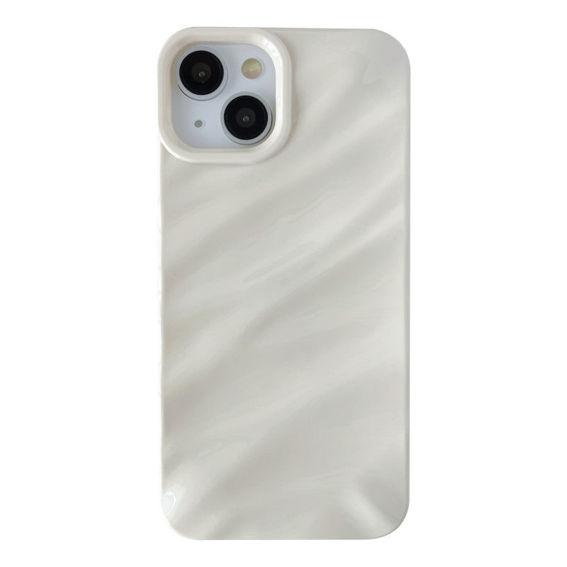 3D Water Ripple Wave Pattern Soft Compatible with iPhone Case