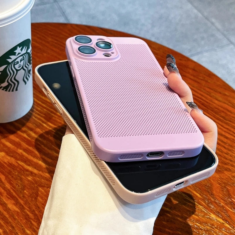 Heat Dissipation Mesh Ultra Thin Compatible with iPhone Case