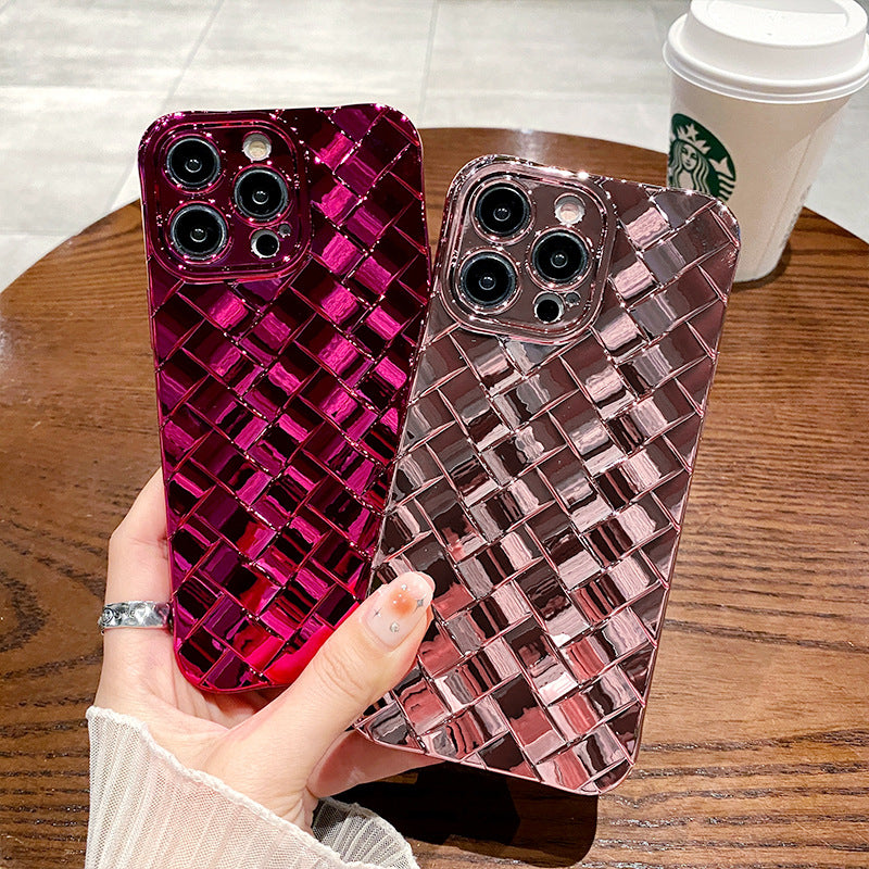 Weave Pattern Compatible with iPhone Case