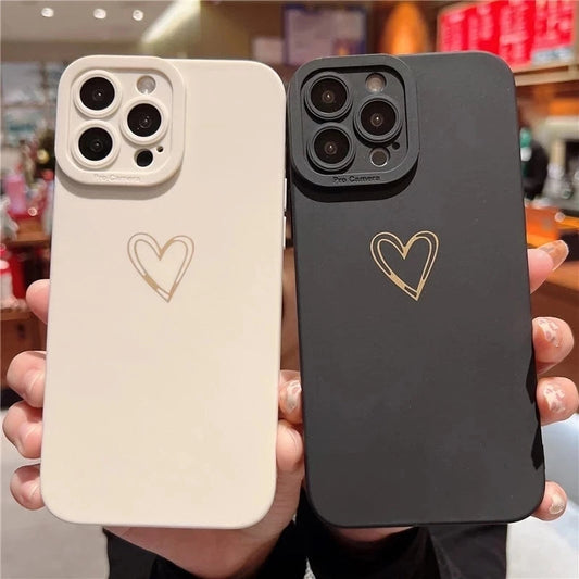 Love Heart Compatible with iPhone Case