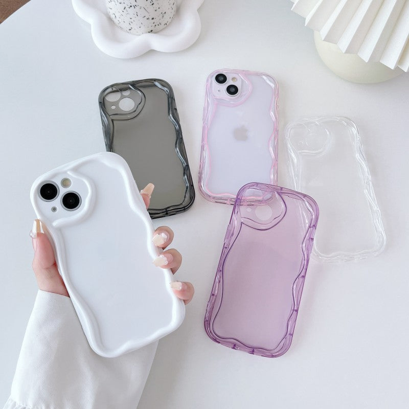 Luxury Shockproof Clear Soft Silicone Compatible with iPhone Case