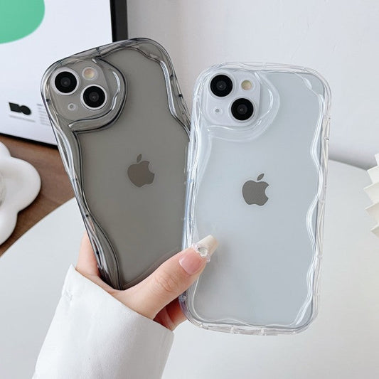 Luxury Shockproof Clear Soft Silicone Compatible with iPhone Case