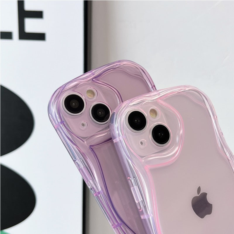 Luxury Shockproof Clear Soft Silicone Compatible with iPhone Case