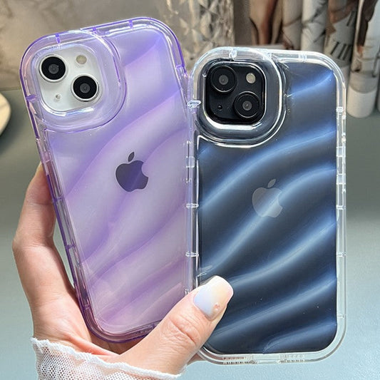 Water Ripple Wave Pattern Compatible with iPhone Case