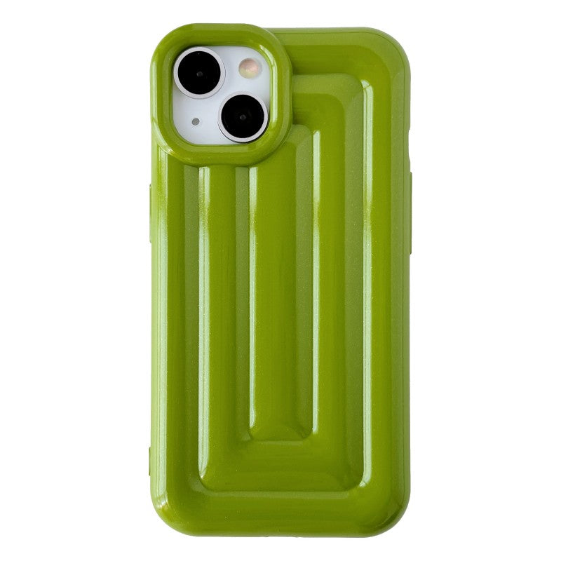 3D Soild Stripe Plating Compatible with iPhone Case