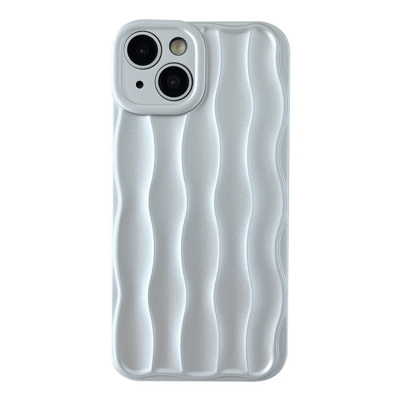 Water Ripple Wave Pattern Silicone Soft Compatible with iPhone Case