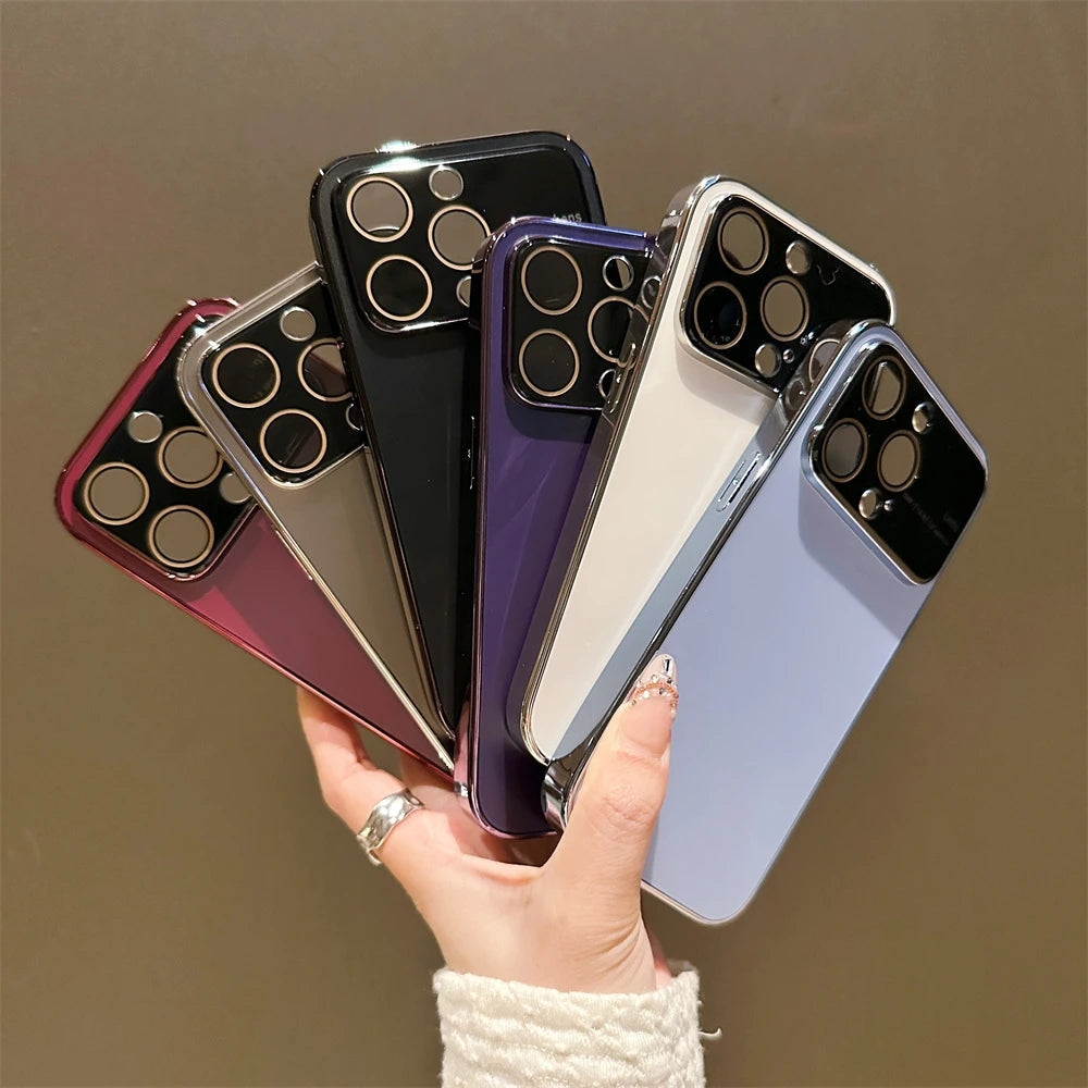 Frosted Camera Lens Protection Compatible with iPhone Case