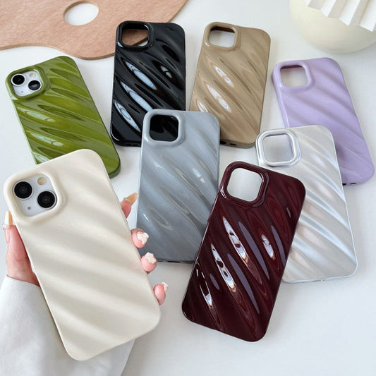 3D Water Ripple Wave Pattern Compatible with iPhone Case