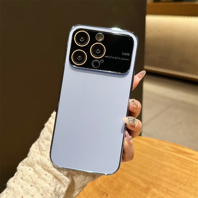 Frosted Camera Lens Protection Compatible with iPhone Case