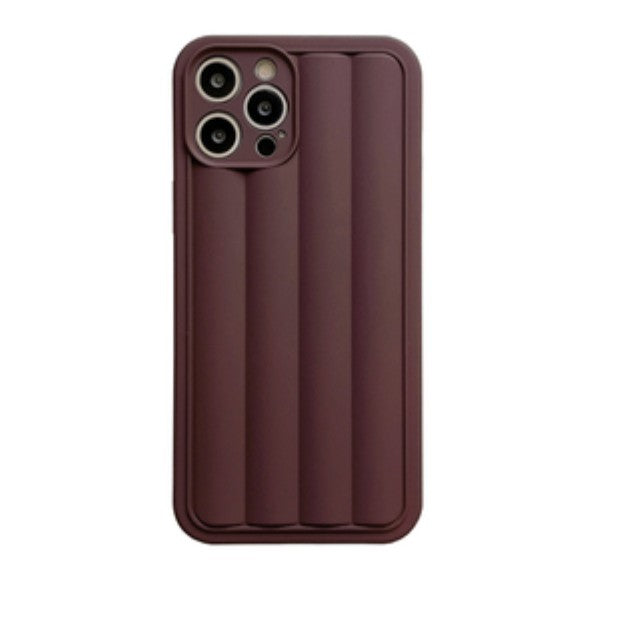 3D Stripe Silicone Shockproof Soft Compatible with iPhone Case