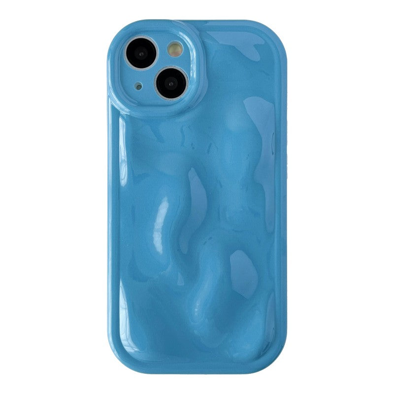 3D Water Ripple Wave Pattern Compatible with iPhone Case