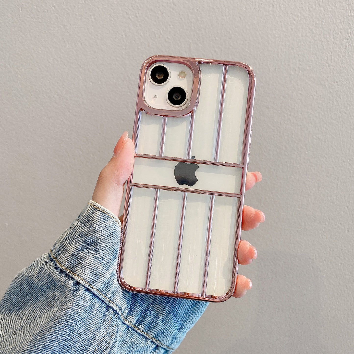 Plating Strip Compatible with iPhone Case