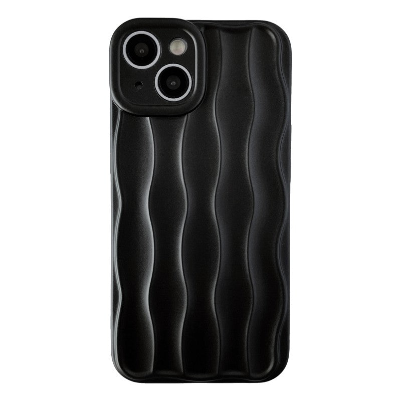 Water Ripple Wave Pattern Silicone Soft Compatible with iPhone Case