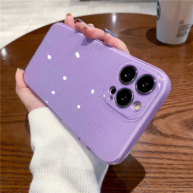 Shining Glitter Shockproof Compatible with iPhone Case