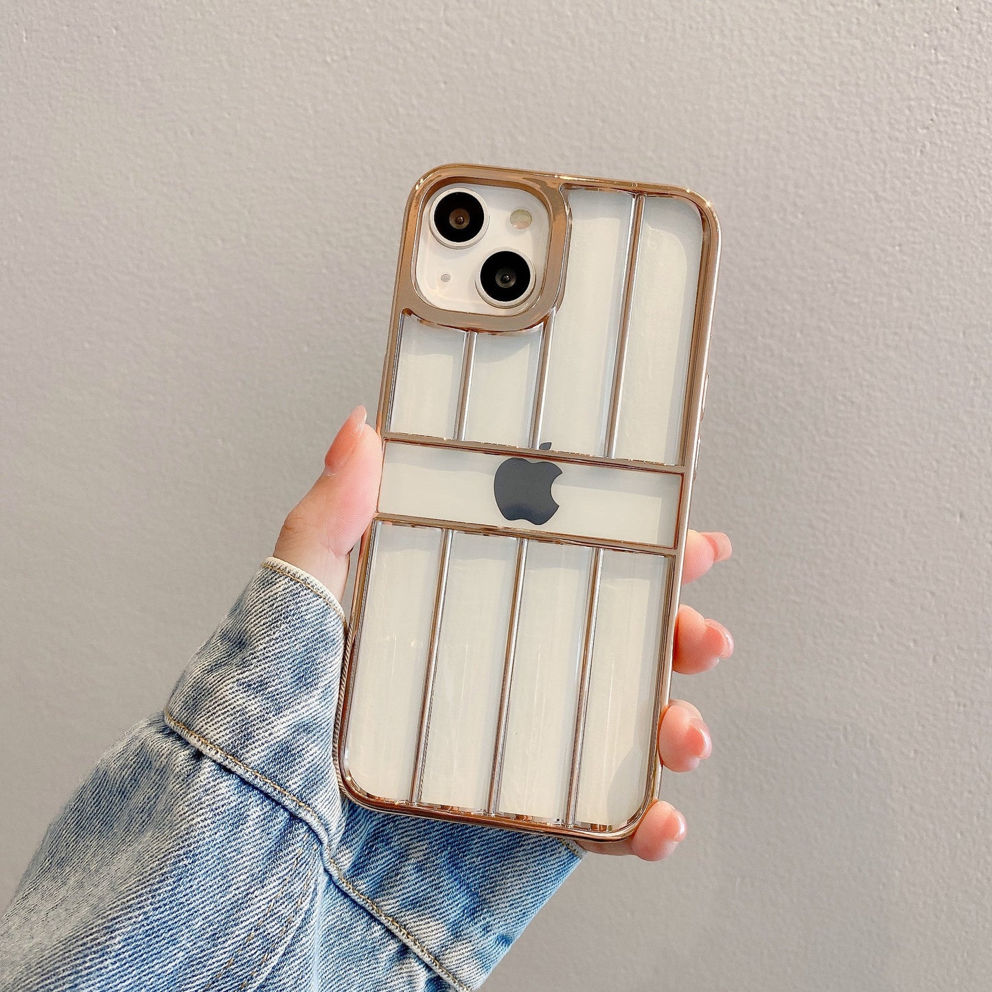 Plating Strip Compatible with iPhone Case