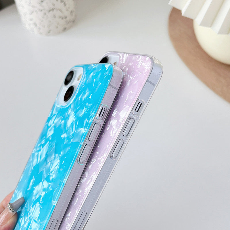 Bling Cute Glitter Marble Soft Compatible with iPhone Case