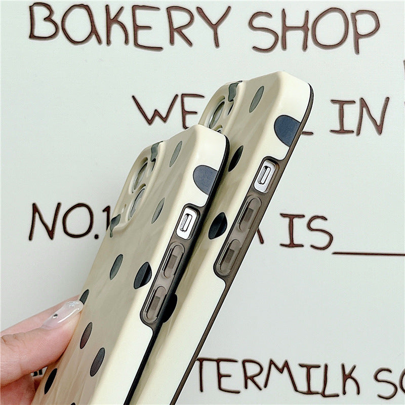 Pleated Dot Compatible with iPhone Case