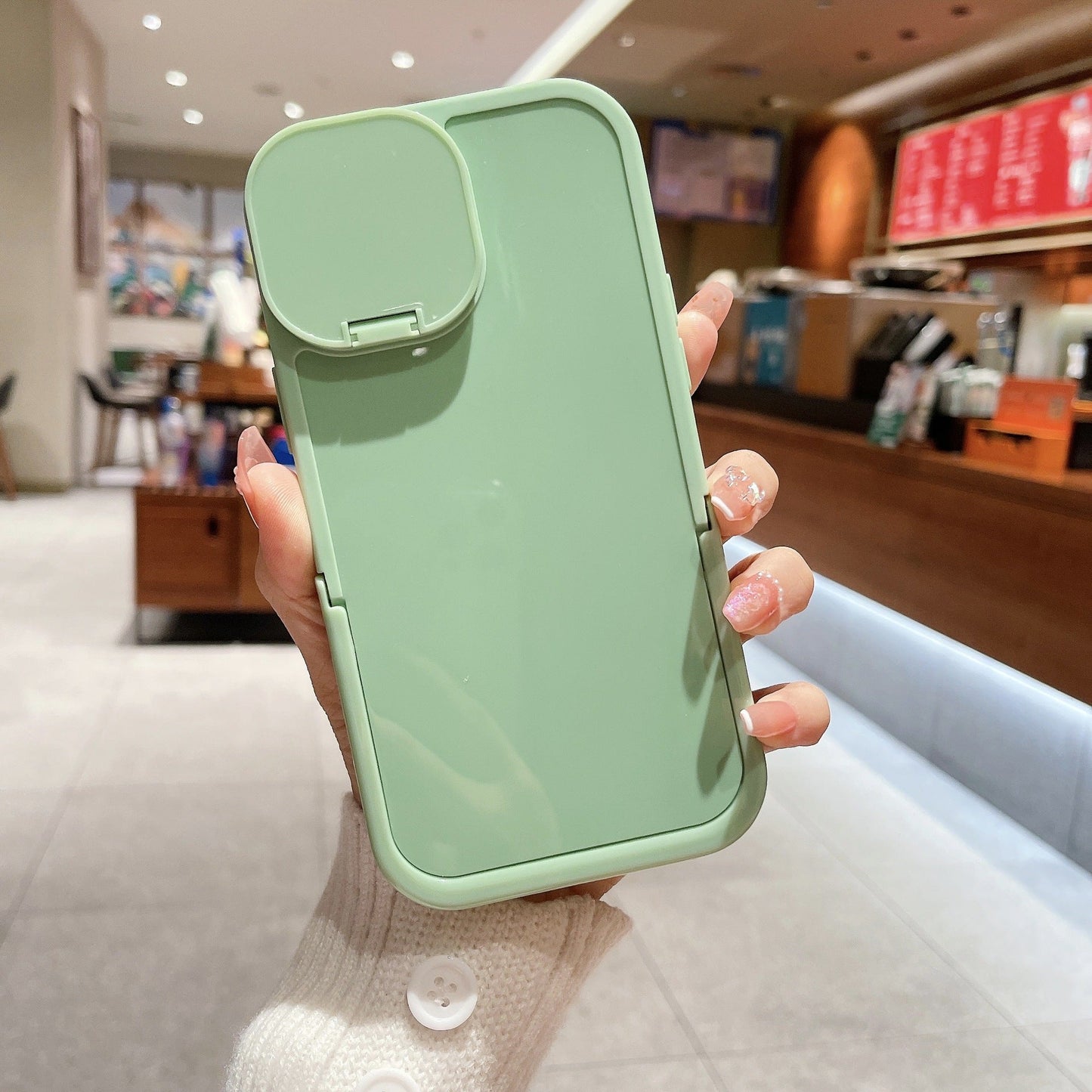 Camera Protection Mirror Holder Compatible with iPhone Case