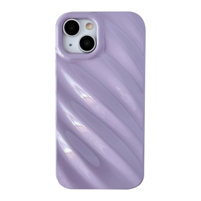 3D Water Ripple Wave Pattern Compatible with iPhone Case