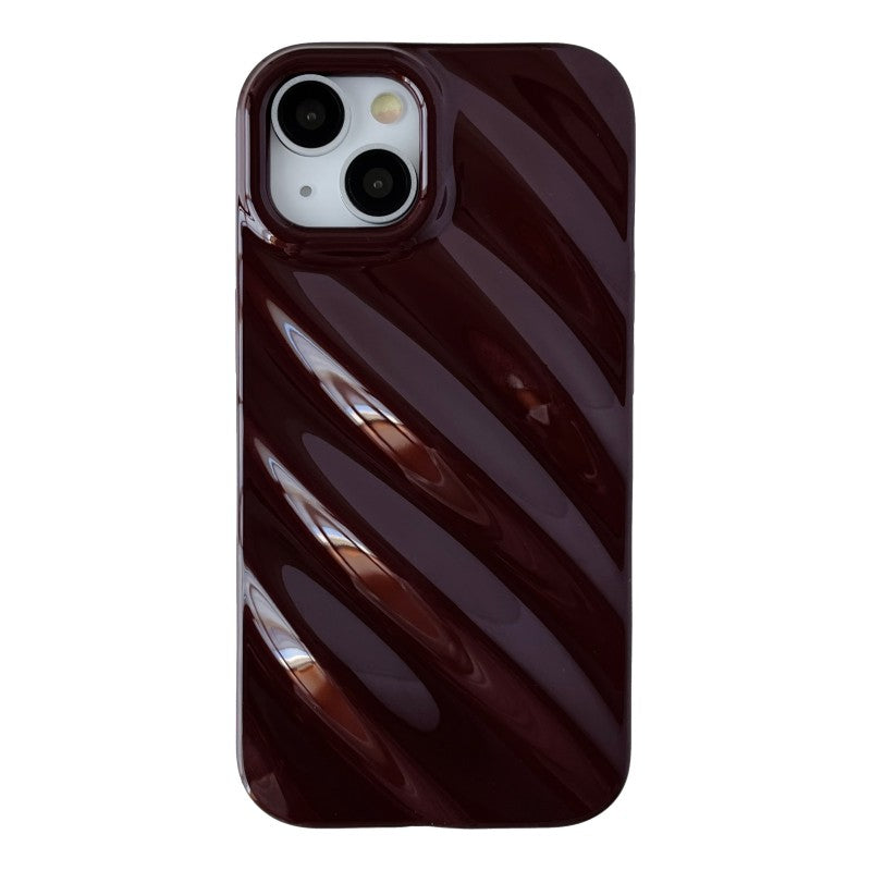 3D Water Ripple Wave Pattern Compatible with iPhone Case