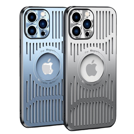 Heat Dissipation Metal Compatible with iPhone Case