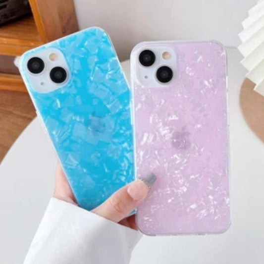 Bling Cute Glitter Marble Soft Compatible with iPhone Case