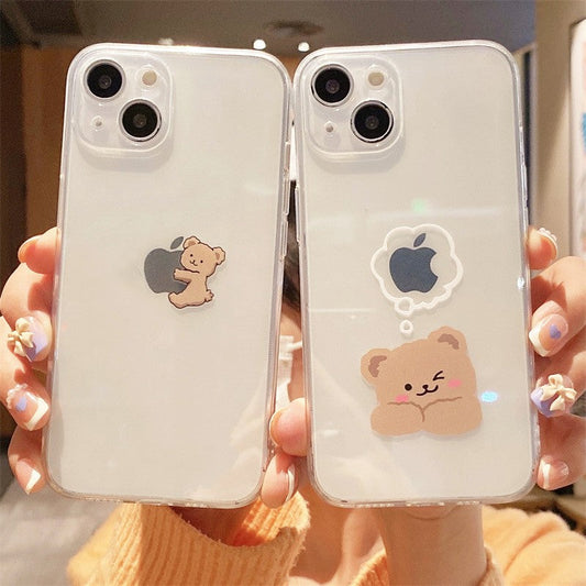 Cute Bear Compatible with iPhone Case