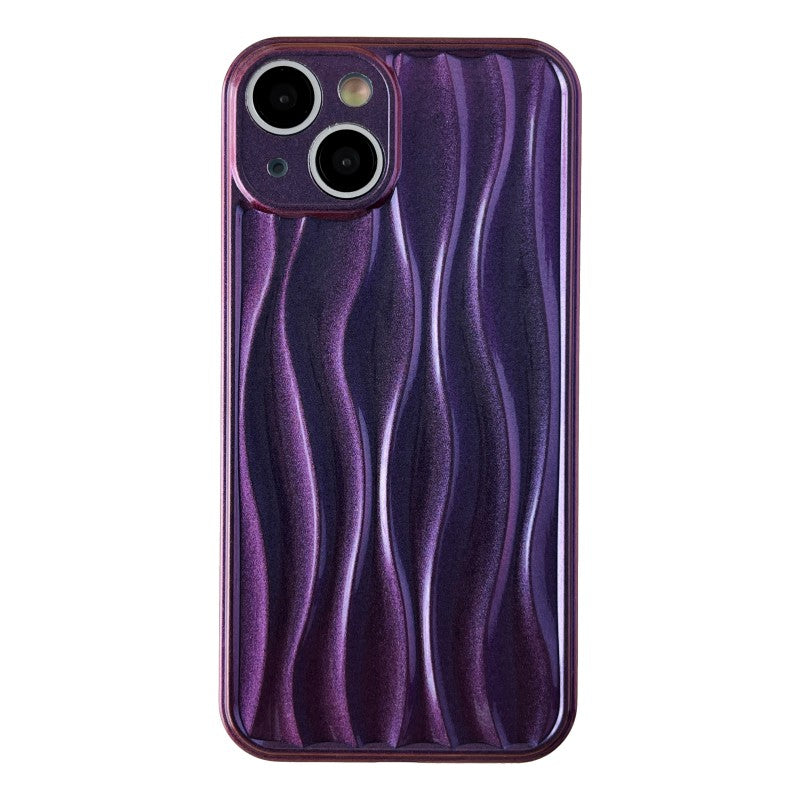 3D Water Ripple Wave Pattern Compatible with iPhone Case