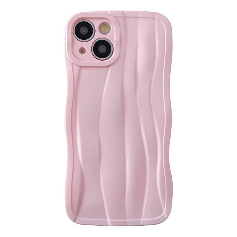 Candy Color Water Ripple Wave Pattern Compatible with iPhone Case