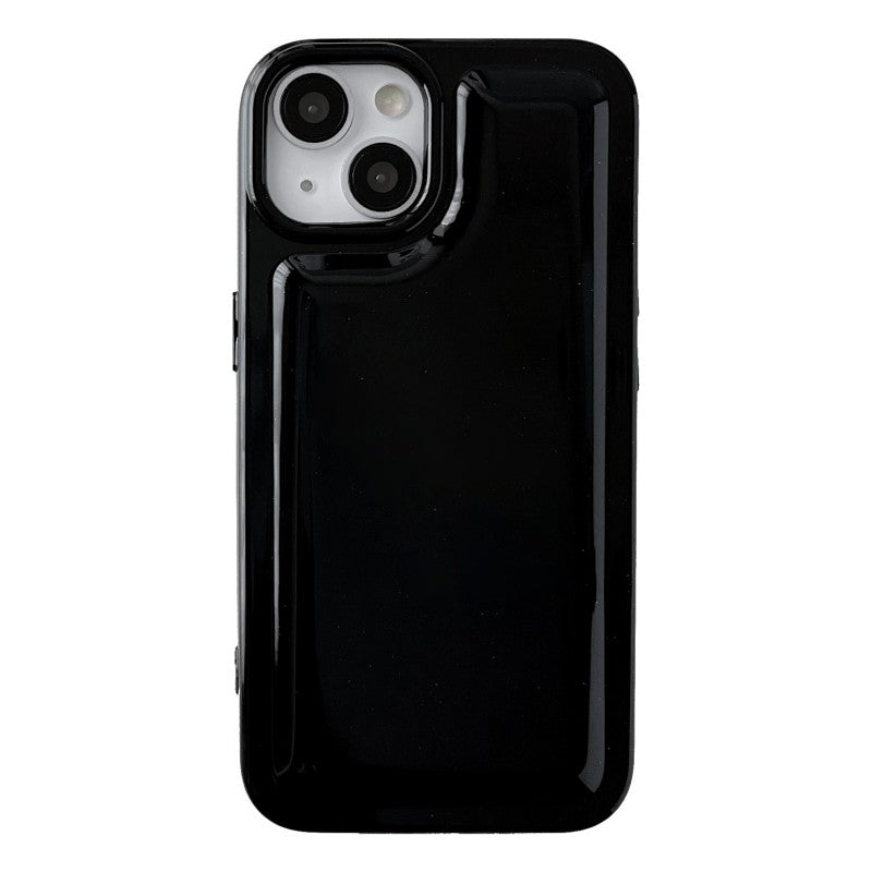 Solid Color Padded Compatible with iPhone Case